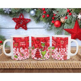 Grincses karácsonyi bögre V19