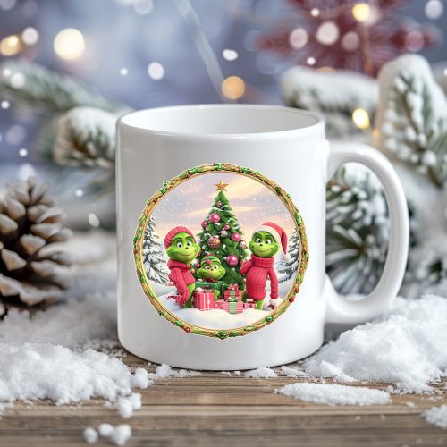 Grincs család 02. - ajtódísz, bögre, kirakó, párna