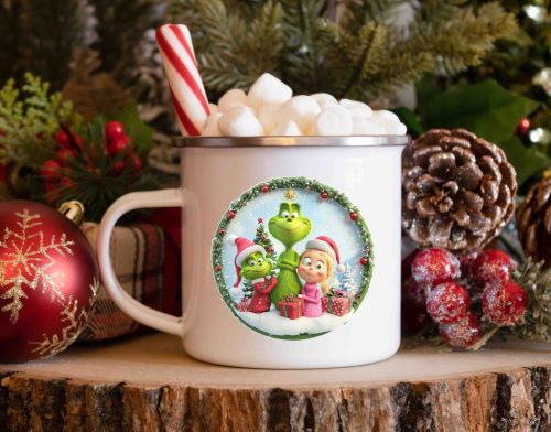 Grincs család 14. - ajtódísz, bögre, kirakó, párna