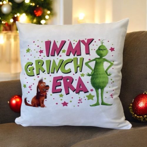 Karácsonyi párnahuzat Grincs V2