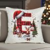 Karácsonyi párnahuzat névre szóló